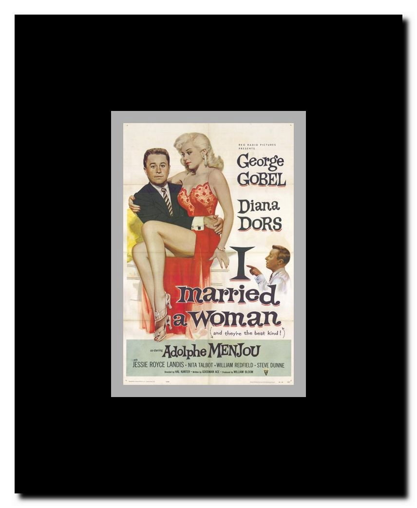 I Married a Woman Framed Movie Poster