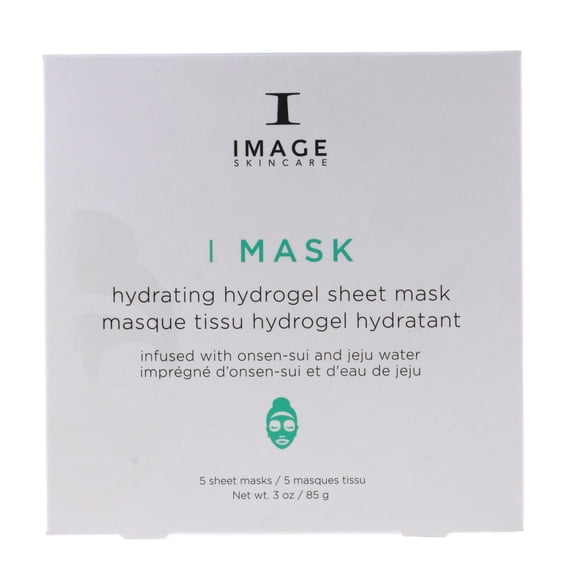 Image Skin Care I Mask Hydrating Hydrogel Sheet Mask for Women, 5 Pc