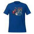 thumbnail image 1 of I May Be Old But I Got To See All The Cool Bands Shirt Vintage Drum Set Concert T-Shirt (True Royal, XL), 1 of 1