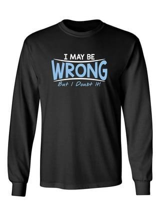 Long sleeve novelty t shirts on sale