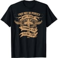 thumbnail image 1 of I May Not Be Perfect But Jesus Thinks I'm To Die For Gift T-Shirt Black 2X-Large, 1 of 4