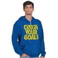 thumbnail image 1 of I May Struggle But Ill Never Quit Zip Up Hoodie Men's Women's Brisco Brands M, 1 of 6