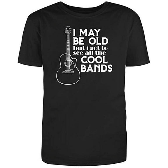 I May be Old, but i got to, Graphic Novelty Ad*** Humor Funny T Shirt Black Large