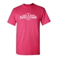 thumbnail image 1 of I Meet Or Exceed Expectations Humor And Sarcasm Sayings Graphic Tee Novelty Apparel Gift For Sarcastic Emotional Mens Funny T Shirt, 1 of 5