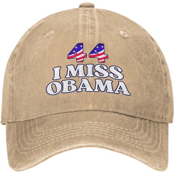 I Miss Obama Hat I Miss 44 President Trucker Hats Dad Baseball Cap Unisex
