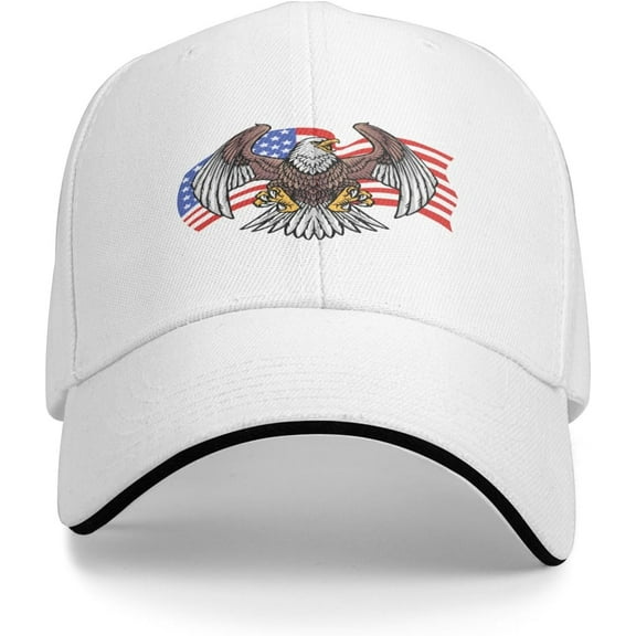 I Miss The America I Grew Up in American Flag Hat Men Women Trucker Hats Gift Baseball Cap
