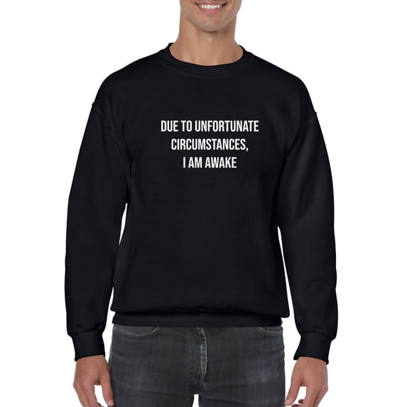 I Miss You Bed Sweatshirt Men -GoatDeals Designs, Male 4X-Large
