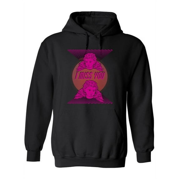 I Miss You. Hoodie Women -Image by Shutterstock, Female x-Large
