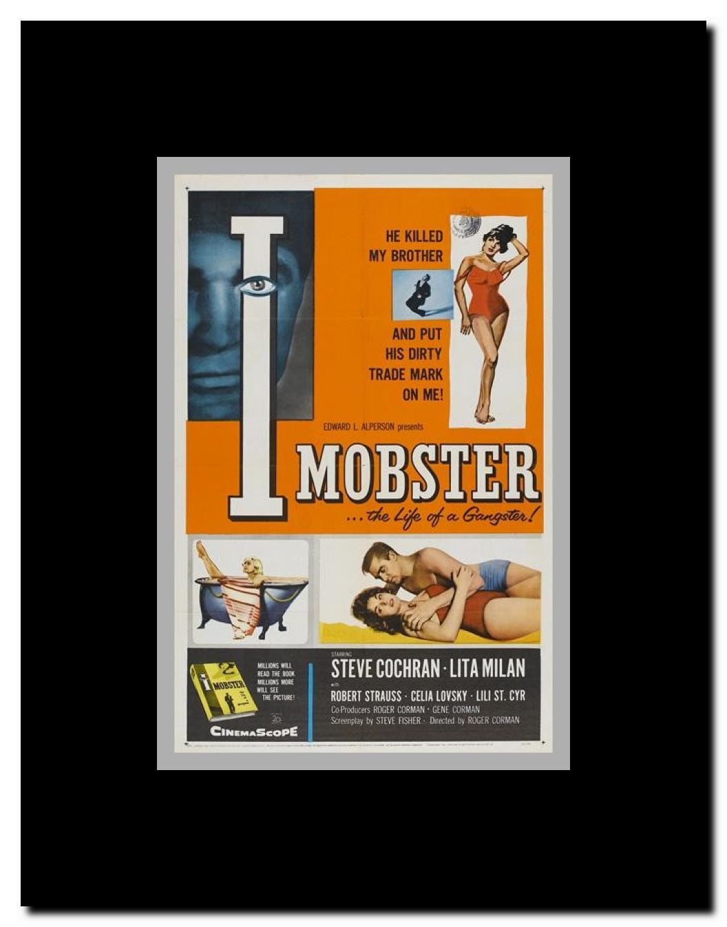 I Mobster Framed Movie Poster