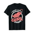 I Mow Like A Girl Lawnmower Gardener Women Mower Lawn Mowing TShirt