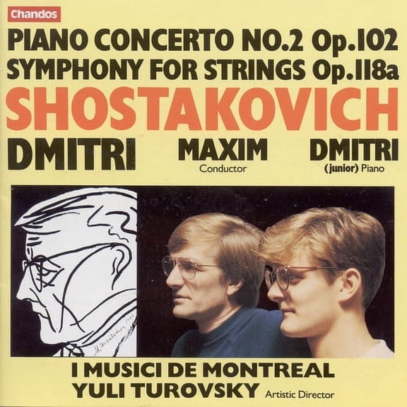 I Musici de Montr Al - Piano Concerto 2 / Symphony for Strings - Music & Performance - CD