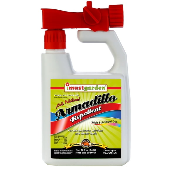 I Must Garden Armadillo Repellent: 32 oz Hose End Concentrate