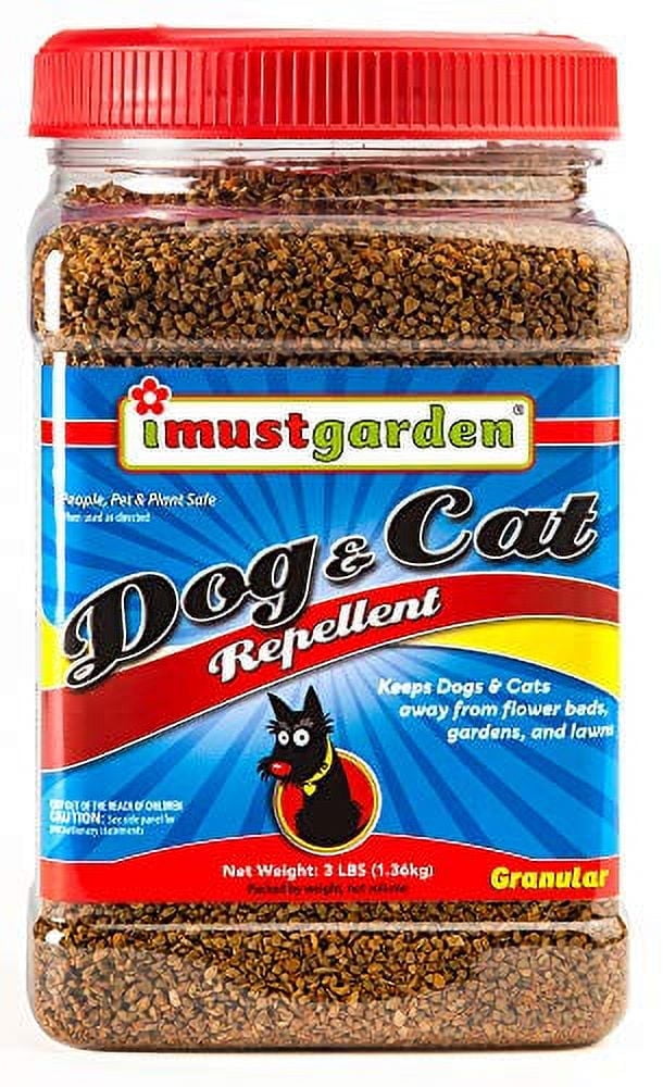 I Must Garden Dog & Cat Repellent - 3lb Granular - Natural & Pet Safe