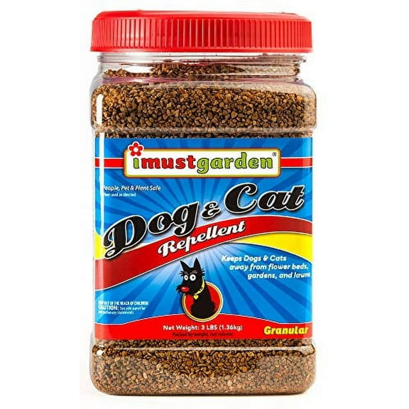 I Must Garden Dog & Cat Repellent - 3lb Granular - Natural & Pet Safe
