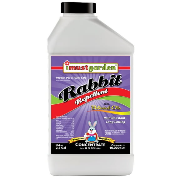 I Must Garden Rabbit Repellent: 32oz Concentrate