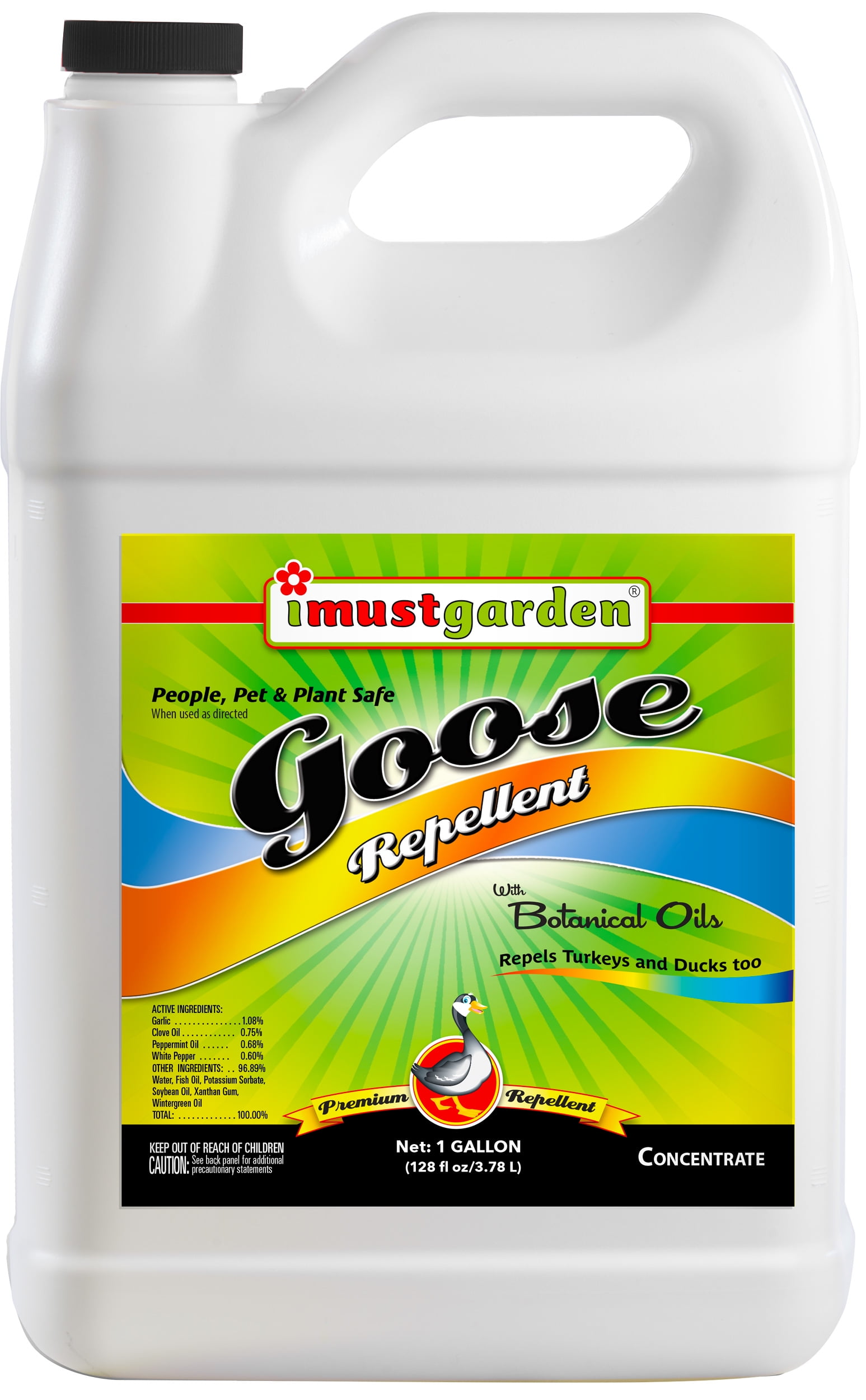 I Must Garden Goose Repellent: 1 Gallon Concentrate