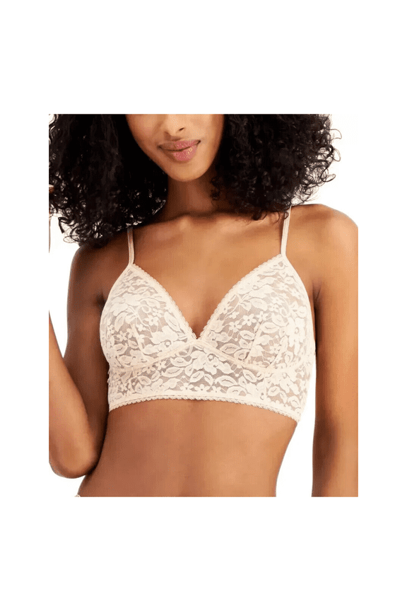 I.N.C. INTERNATIONAL CONCEPTS Women's Lace Bralette , Almond Latte , XXL