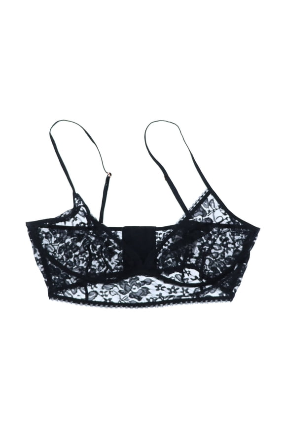 I.N.C. International Concepts Womens Lace Bralette Black S