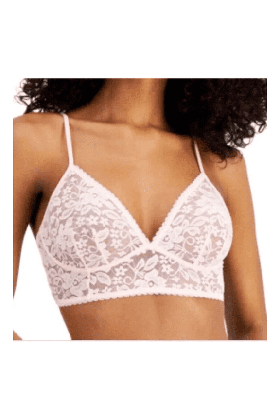 I.N.C. INTERNATIONAL CONCEPTS Women's Lace Bralette Lingerie , Mary's Rose , L