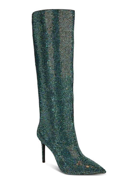 I.N.C. International Concepts Havannah Pointed-Toe Dress Boo Black Ab Bling 6.5M