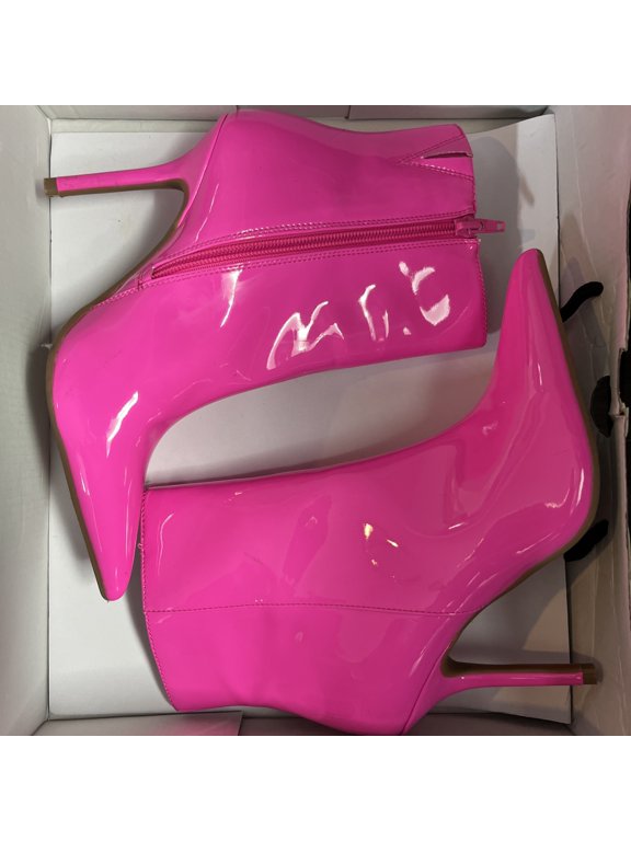 I.N.C. International Concepts Women's Fuchsia Holand Pointed-Toe Dress Booties 6