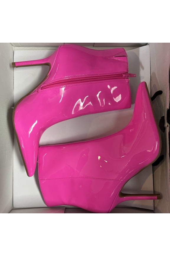 I.N.C. International Concepts Women's Fuchsia Holand Pointed-Toe Dress Booties 6