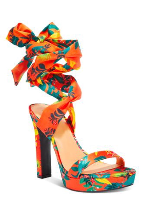 I.N.C. International Concepts Womens Noyar Platform Heels Multi Bloom 11M