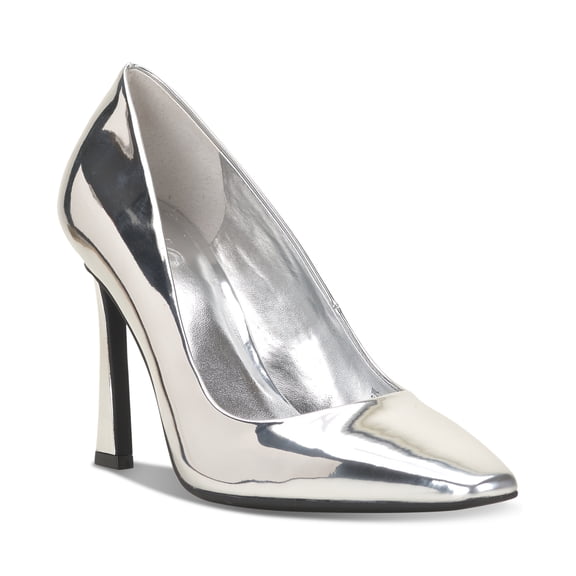 I.N.C. International Concepts Womens Oaklynn Pumps Silver 6.5M
