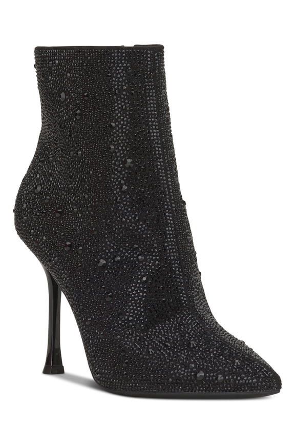 I.N.C. International Concepts Womens Rakima Dress Booties Black Bling 12M