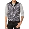 thumbnail image 1 of I.N.C Mens Camo Outerwear Vest, Grey, Large, 1 of 2
