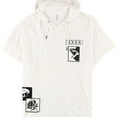 thumbnail image 1 of I.N.C Mens Cotton Hooded Graphic T-Shirt, White, X-Large, 1 of 2
