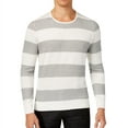 thumbnail image 1 of I.N.C Mens Dotted Knit Sweater, Off-White, XX-Large, 1 of 2