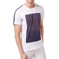thumbnail image 1 of I.N.C Mens Dyed Basic T-Shirt, White, X-Large, 1 of 3