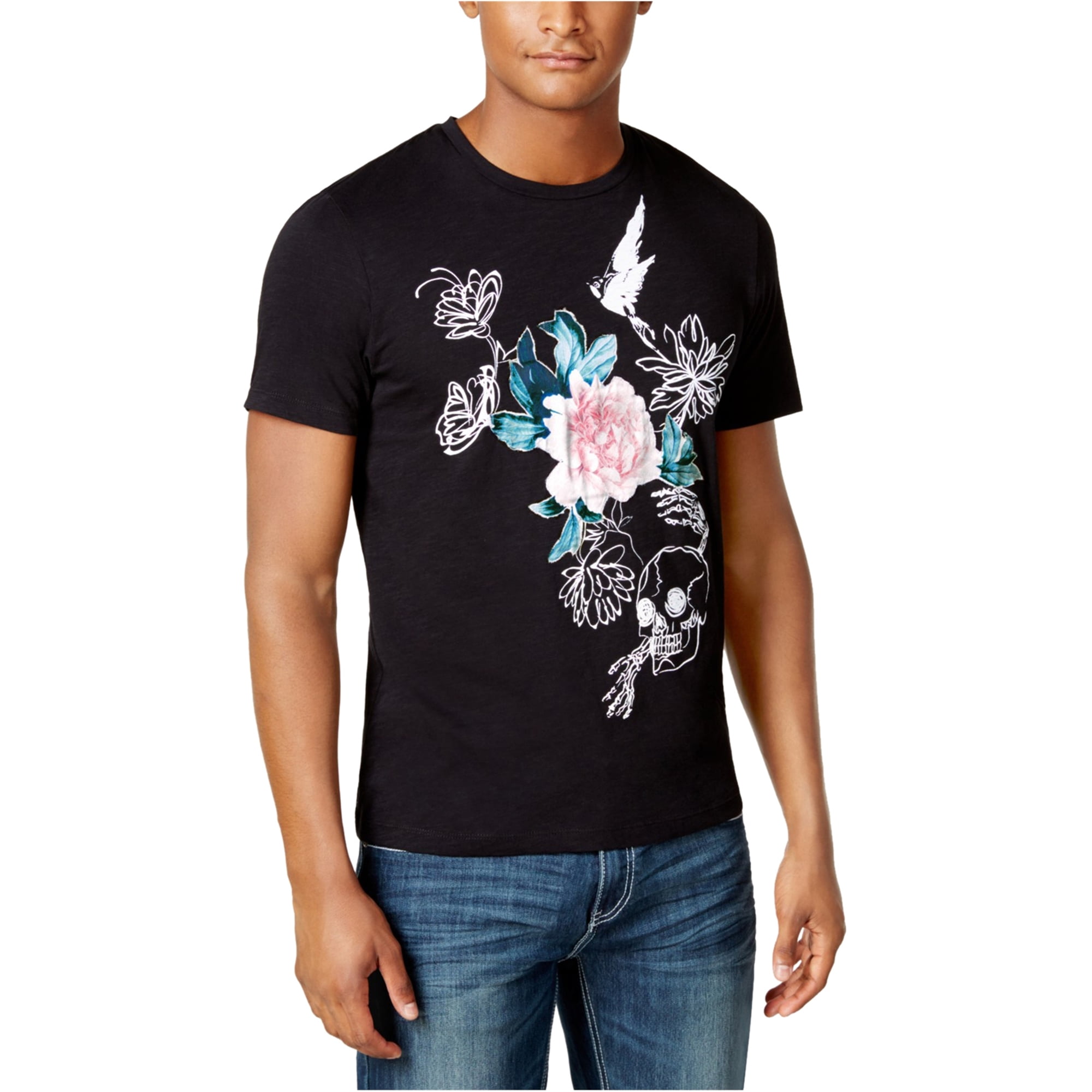 Mens floral t shirt sale