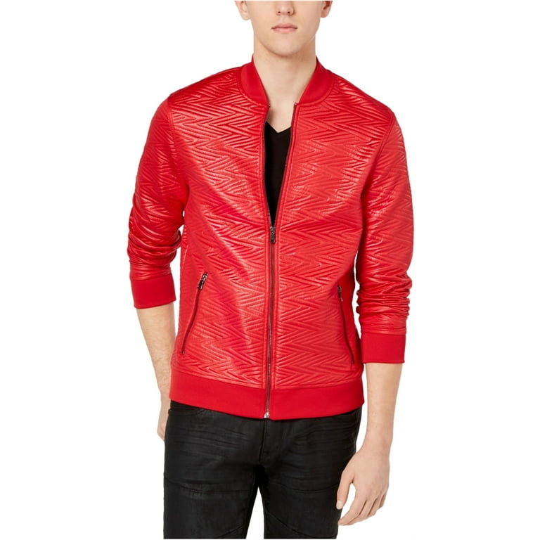 Inc red top leather jacket