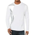 thumbnail image 1 of I.N.C Mens Lightning Basic T-Shirt, White, Large, 1 of 3