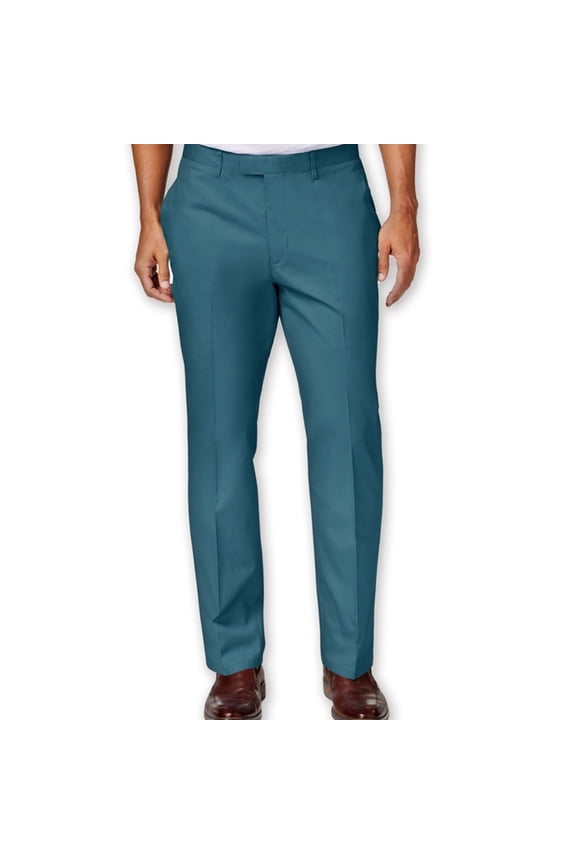 I.N.C Mens Ryder Casual Trouser Pants, Blue, Big & Tall, 30W x 32L