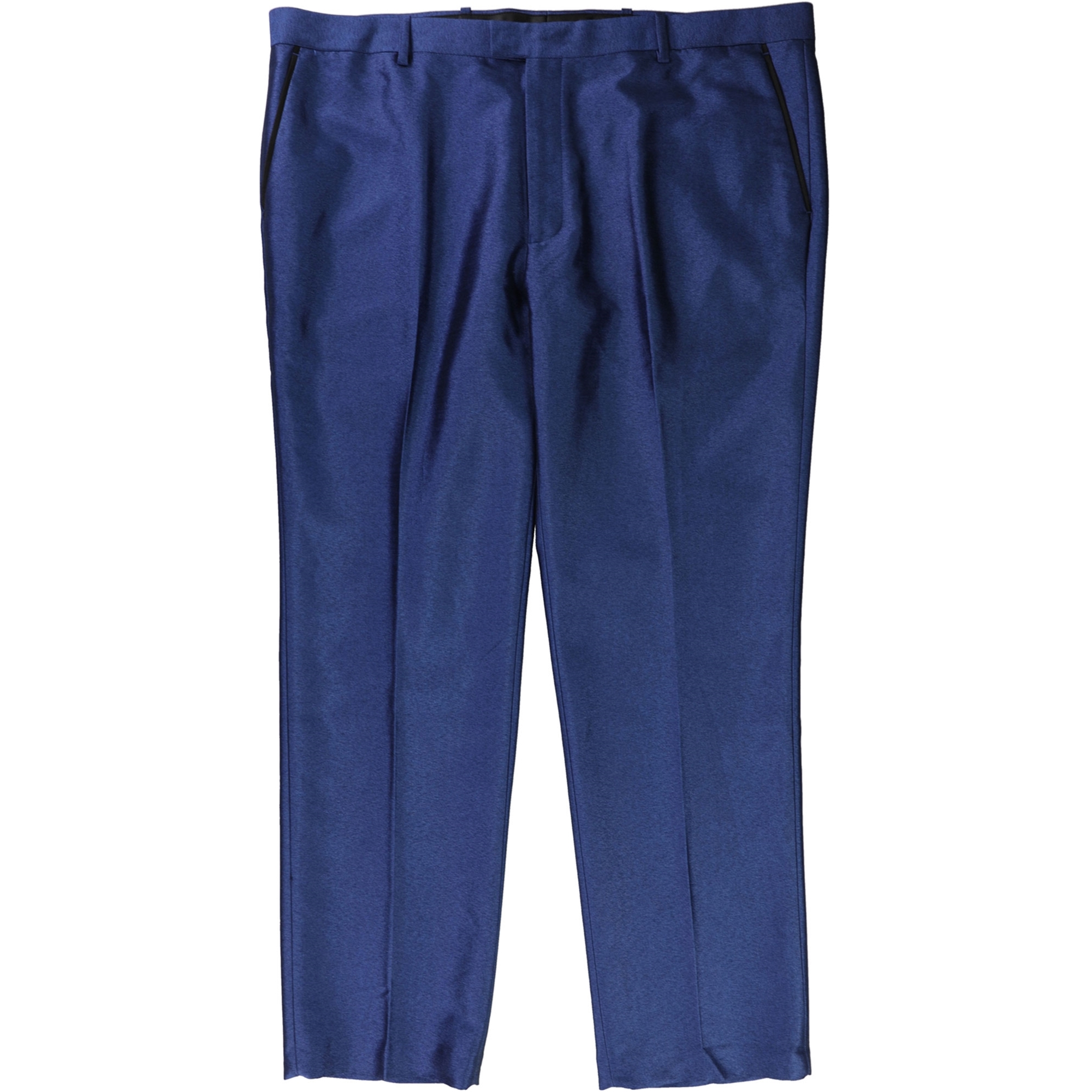 I-N-C Mens Shiny Casual Trouser Pants, Blue, 32W x 32L - Walmart.com