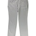 thumbnail image 1 of I-N-C Mens Shiny Casual Trouser Pants, Grey, 36W x 32L, 1 of 2