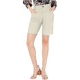 thumbnail image 1 of I-N-C Womens Bengaline Casual Walking Shorts, Beige, 12, 1 of 1