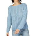 thumbnail image 1 of I.N.C Womens Chenille Pullover Sweater, Blue, XX-Large, 1 of 2