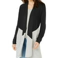 thumbnail image 1 of I.N.C Womens Completer Cardigan Sweater, Black, X-Large, 1 of 2