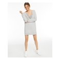 thumbnail image 1 of I.N.C Womens Embellished Sweater Dress, Grey, Medium, 1 of 2