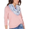 thumbnail image 1 of I-N-C Womens Embroidered Loop Infinity Scarf Wrap, 1 of 1