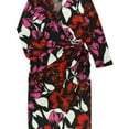 thumbnail image 1 of I.N.C Womens Faux Wrap Sheath Dress, Multicoloured, Small, 1 of 2