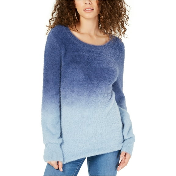 I.N.C Womens INC Ombre Pullover Sweater, Blue, Medium