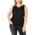 thumbnail image 1 of I-N-C Womens Illusion Tank Sleeveless Blouse Top, 1 of 2