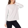 thumbnail image 1 of I.N.C Womens Love is All Pullover Sweater, Purple, XX-Large, 1 of 2