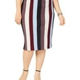 thumbnail image 1 of I.N.C Womens Lurex Pencil Skirt, Multicoloured, Plus Size, 3X, 1 of 2