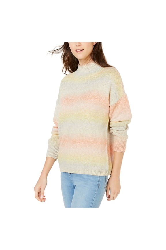 I.N.C Womens Ombre Pullover Sweater, Multicoloured, Large